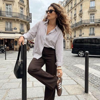 Effortless Parisian Chic: A Fashion Moment on the Streets