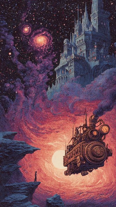 Cosmic Watcher: The Clockwork Explorer in the Starbirth Nebula