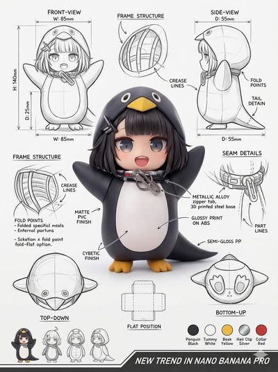 Gemini Nano Banana Packaging: Technical 3D Design & Detailed Schematics
