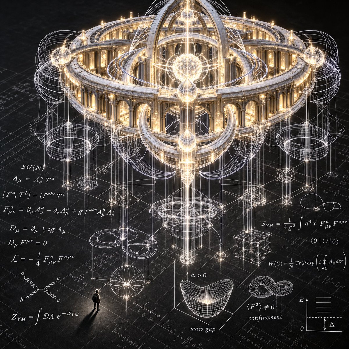 Riemann Hypothesis Sketches Rise Into Photorealistic Impossible Architecture