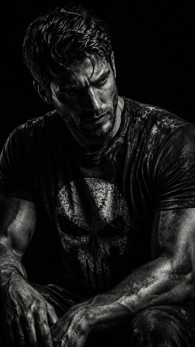 Grit and Shadow: A Portrait of Power