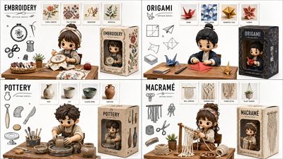 Crafting Creativity: A Journey Through Handmade Art Techniques