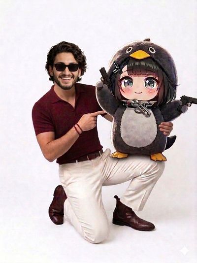 Anime Meets Fashion in a Quirky Studio Shot