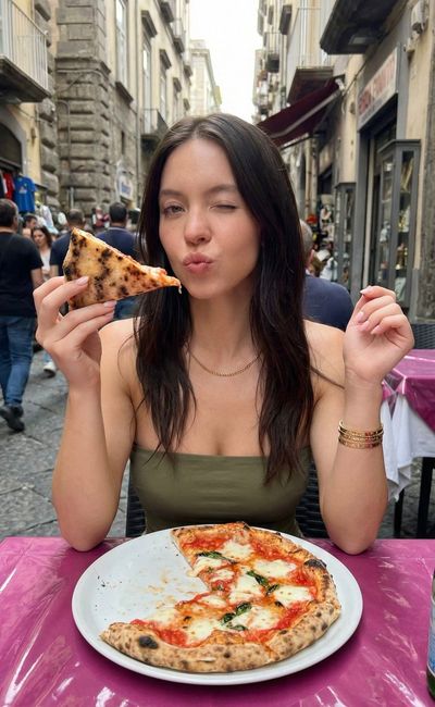 Pizza-Centric Celebrity Bliss in Naples