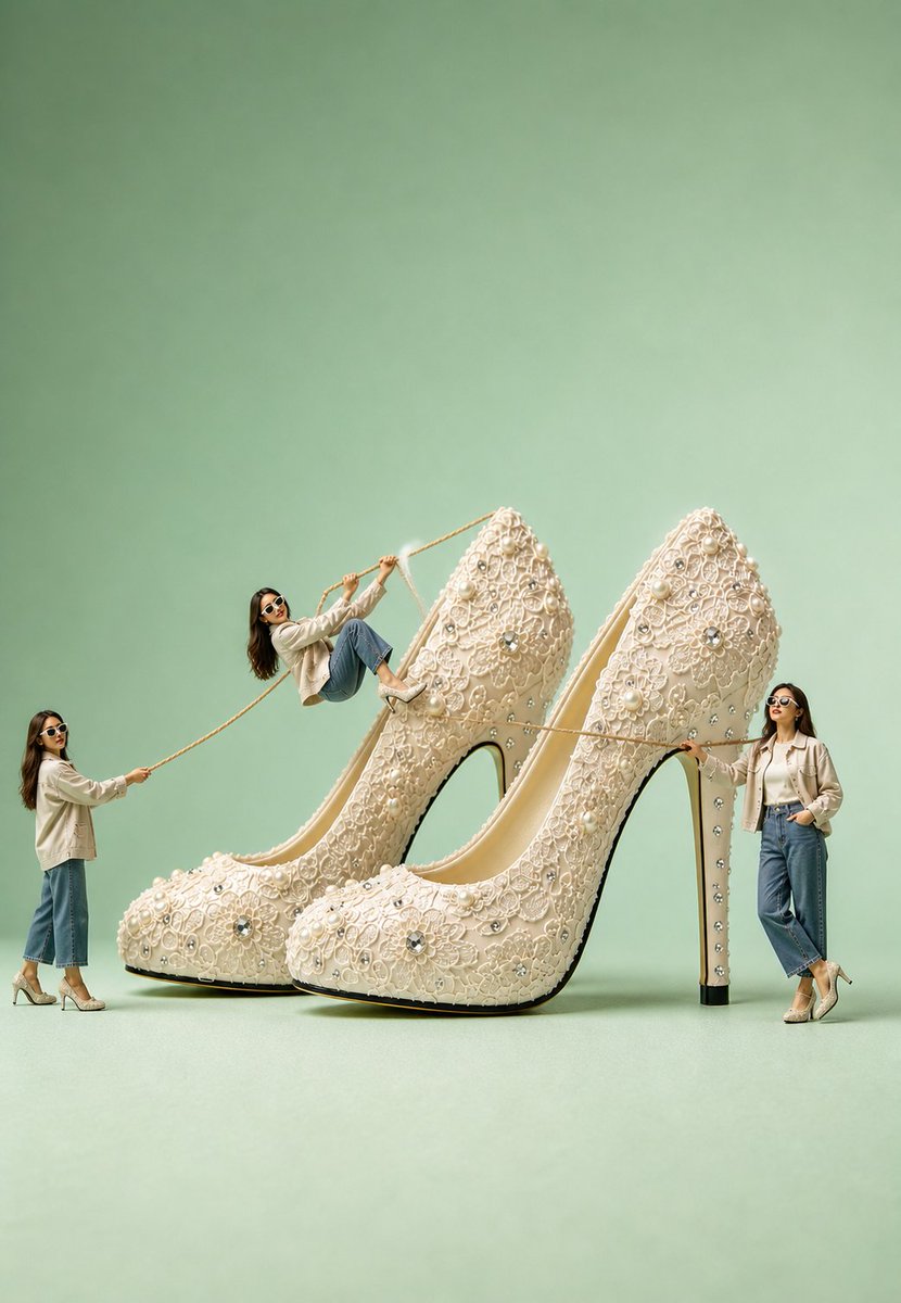 Miniature Architects of Luxury Sandals