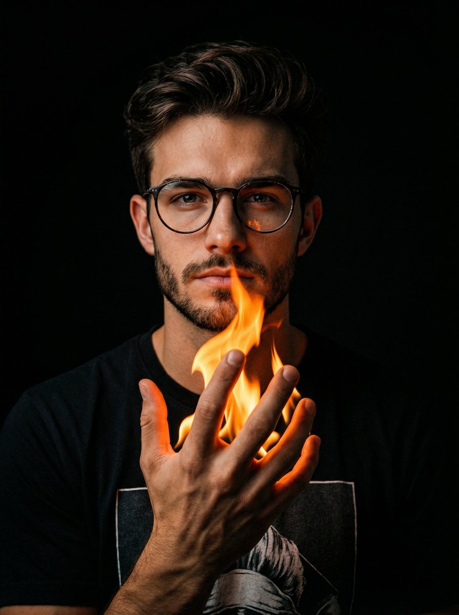 Fiery Power in the Palm