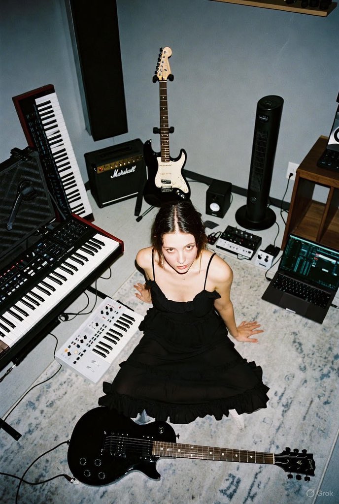 Melodies in the Shadows: Grok AI's Creative Vibes