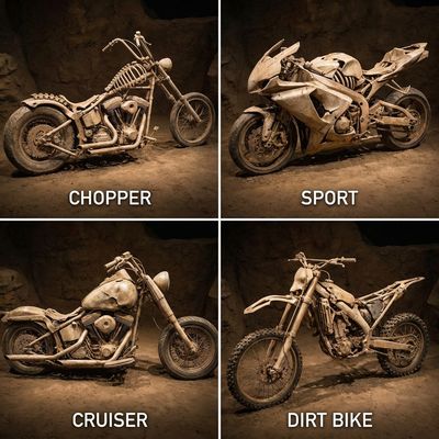 Fossilized Fury: The Bone-Ride Concept
