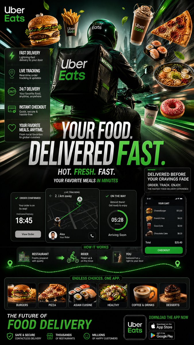 Revolutionizing Food Delivery: A Cinematic Vision
