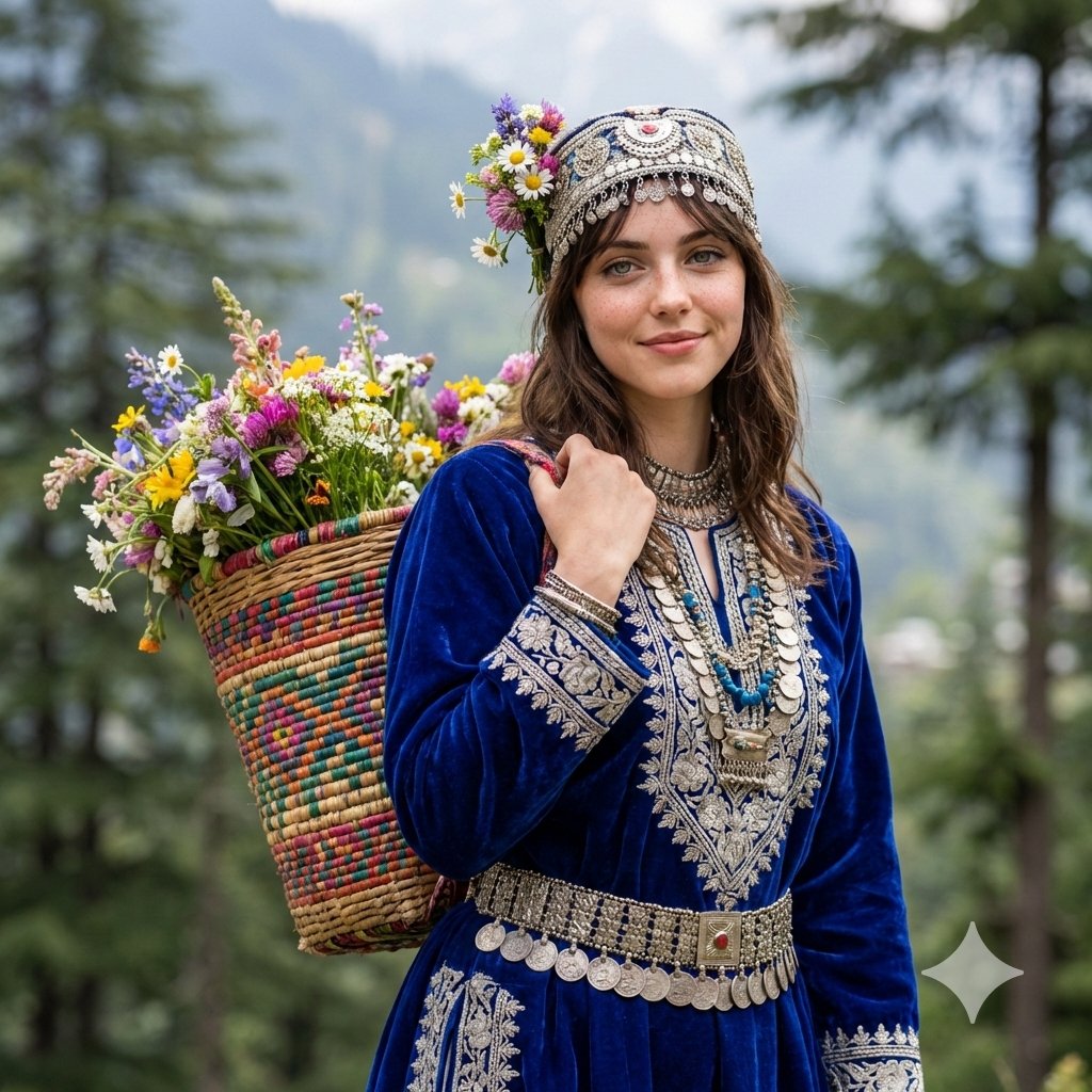 A Regal Portrait of Kashmir's Beauty