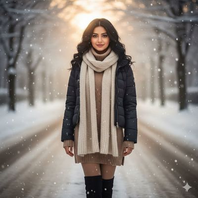 Ethereal Elegance: A Winter’s Embrace