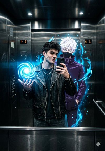 Reality Meets Anime: A Dual Existence
