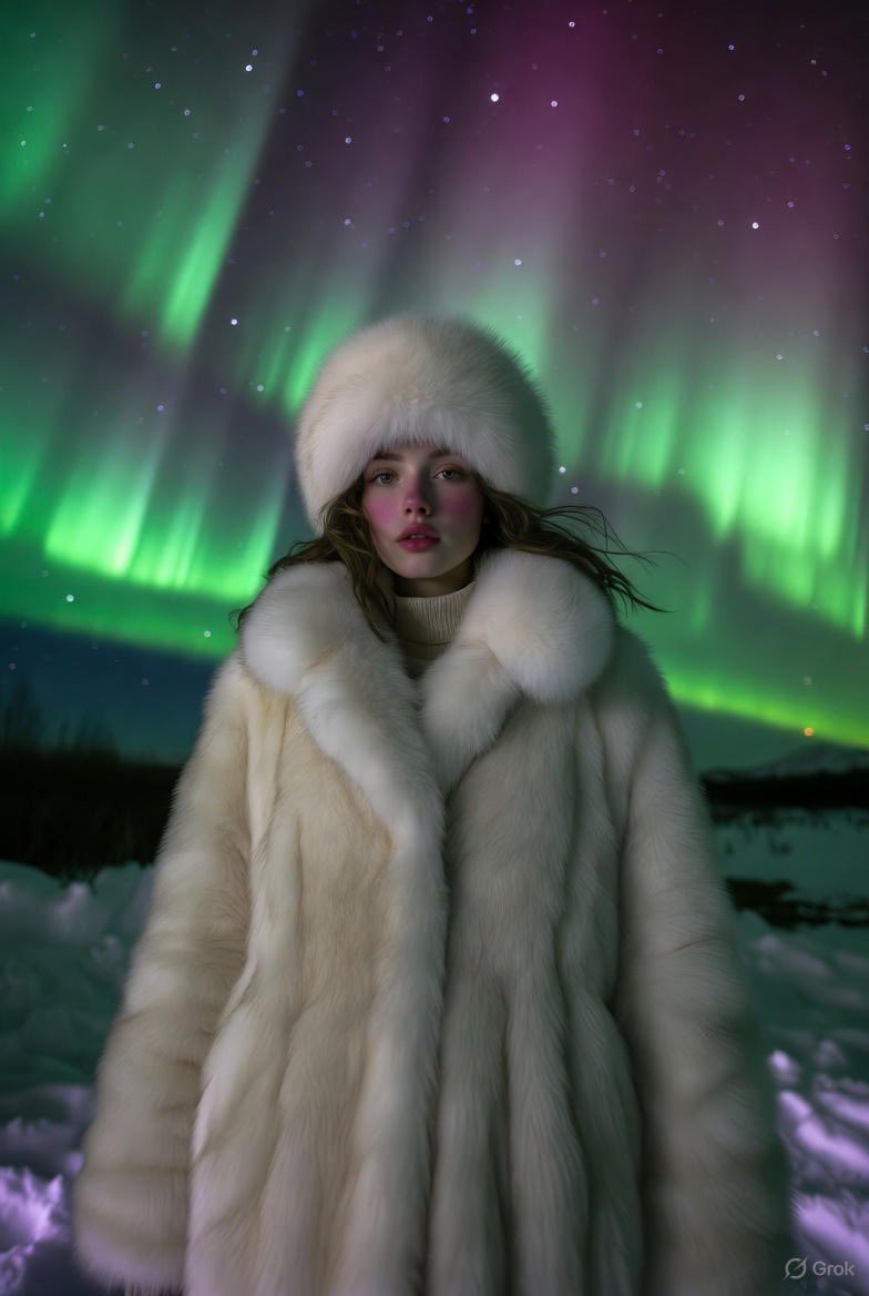 Aurora Dreams: A Night of Chill and Glow