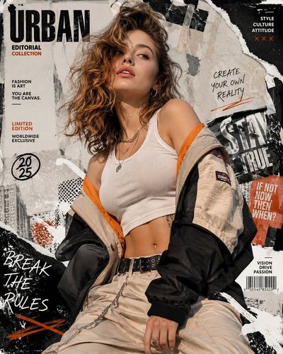 Urban Vogue: The Art of Fashion Collage