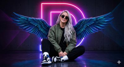Neon Wings and Urban Edge