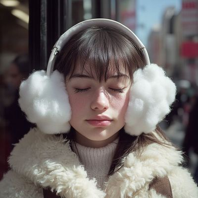 Serene Winter Bliss: Urban Elegance