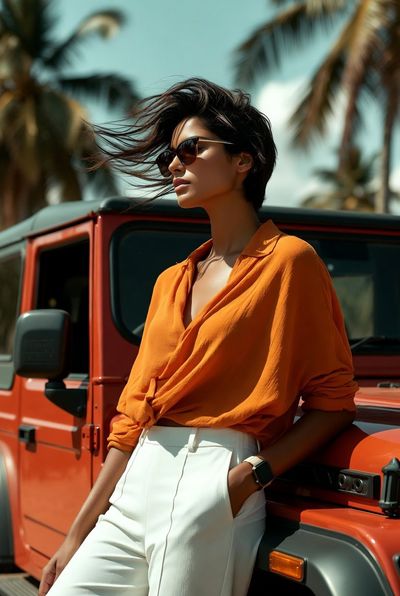 Cinematic Elegance: A Vintage Soul in Modern Style