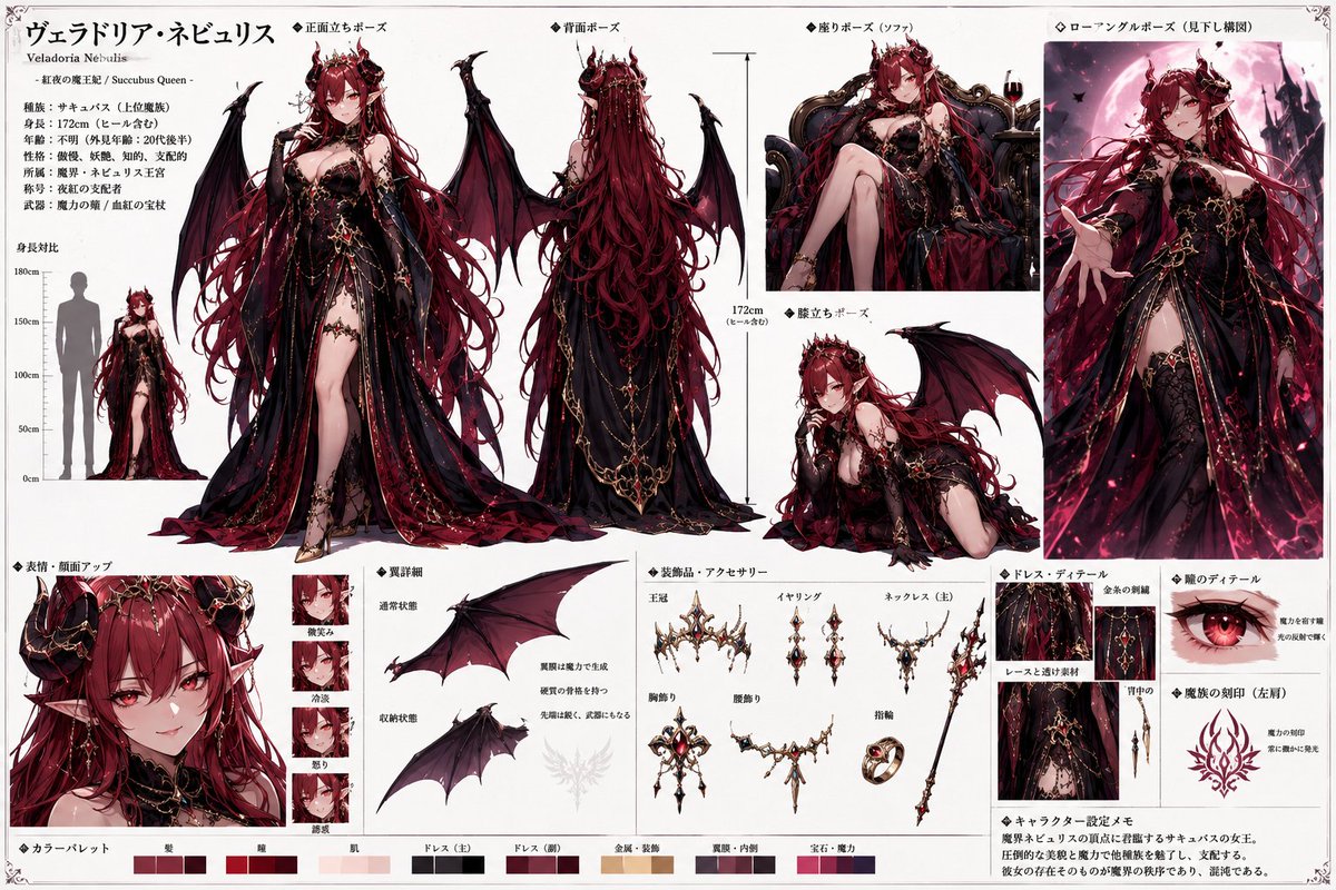 Crimson Sovereign: The Gaze of Power