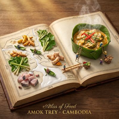 Culinary Atlas: A Deconstructed Dish Journey