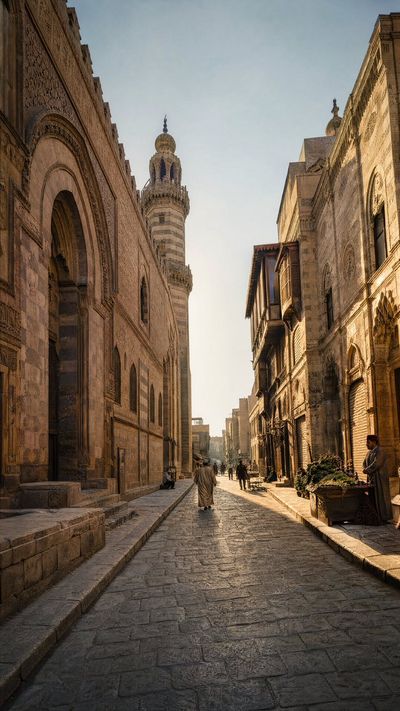 A Glimpse of Cairo: Al-Muizz Street in 1940