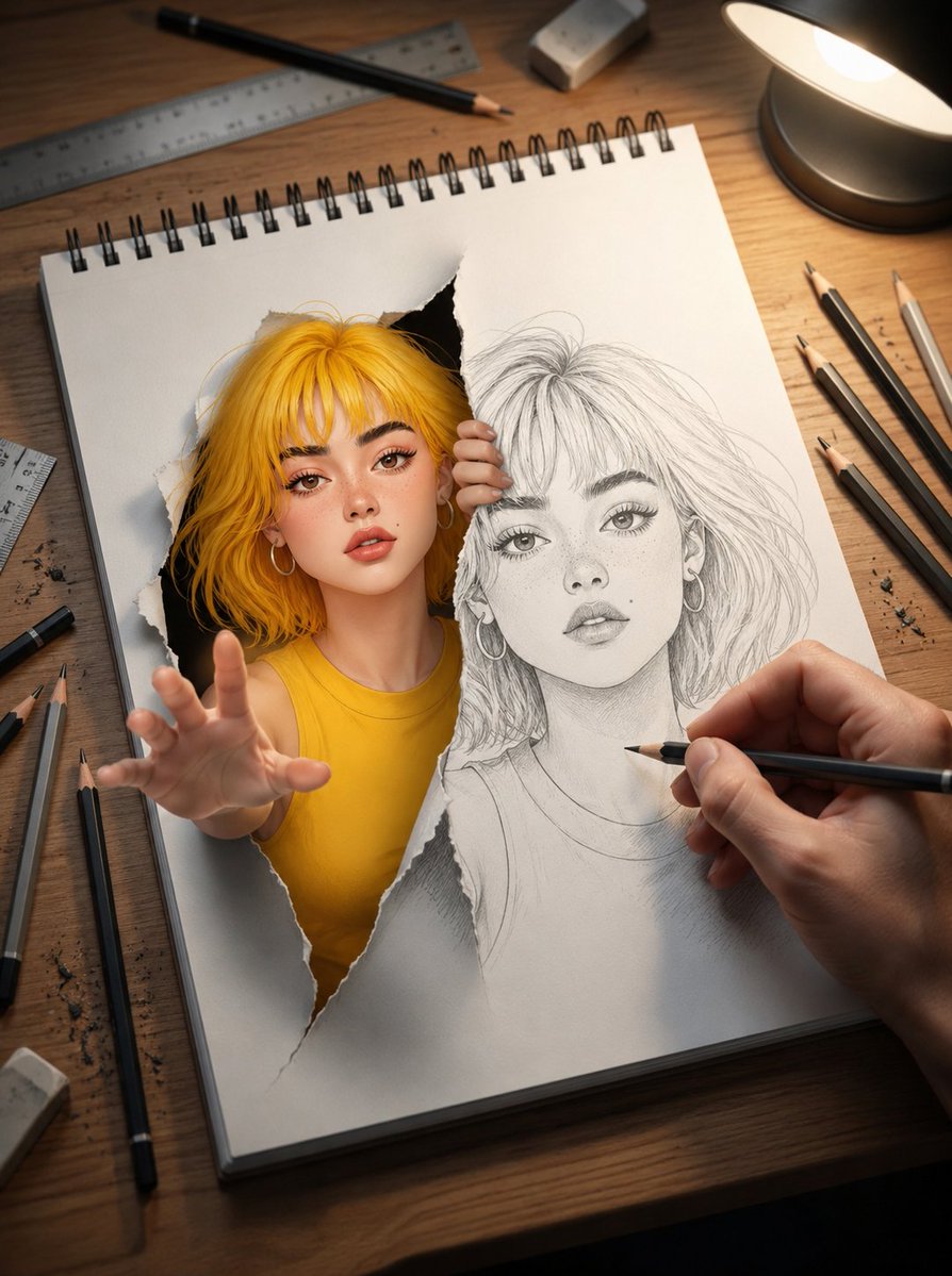 Artistry Unbound: The Girl From the Page