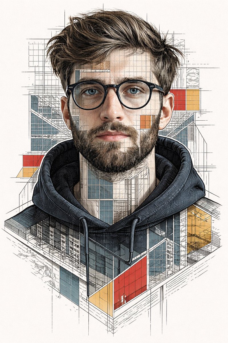 Geometric Genius: A Modernist Portrait