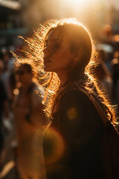 Golden Hour Elegance in the City