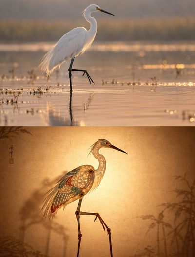 Transforming Photos into Elegant Shadow Puppet Posters