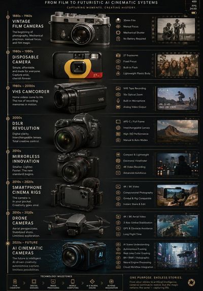 Chronicles of Capture: The Camera Evolution Timeline