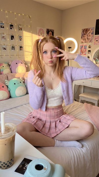 Cute & Playful Selfie with a Touch of Youthful Energy