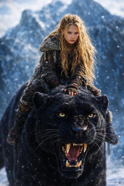 Frosted Fury: Warrior on the Wild Side