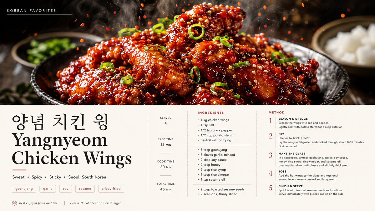 Culinary Magic: Crafting Spicy Chicken Wings with AI