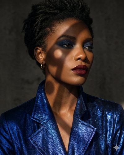 Sophisticated Allure: A High-Fashion Editorial Portrait