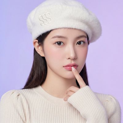 Soft Winter Elegance: A Portrait of Calm