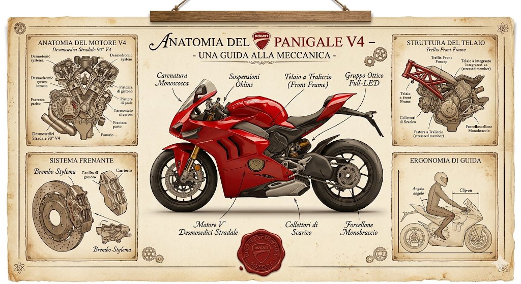 Revving Through History: Ducati Panigale V4 Anatomy