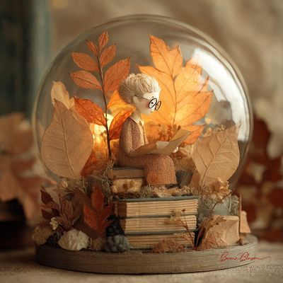 Autumn Whispers: The Librarian of Clouds