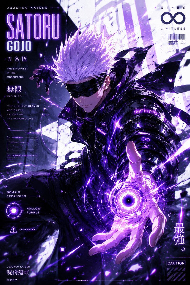 A confident hero stands tall against a cyberpunk cityscape backdrop.