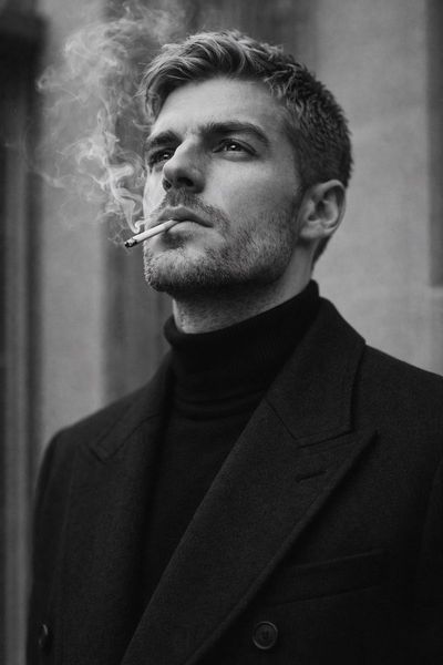 High-Fashion Monochrome Elegance