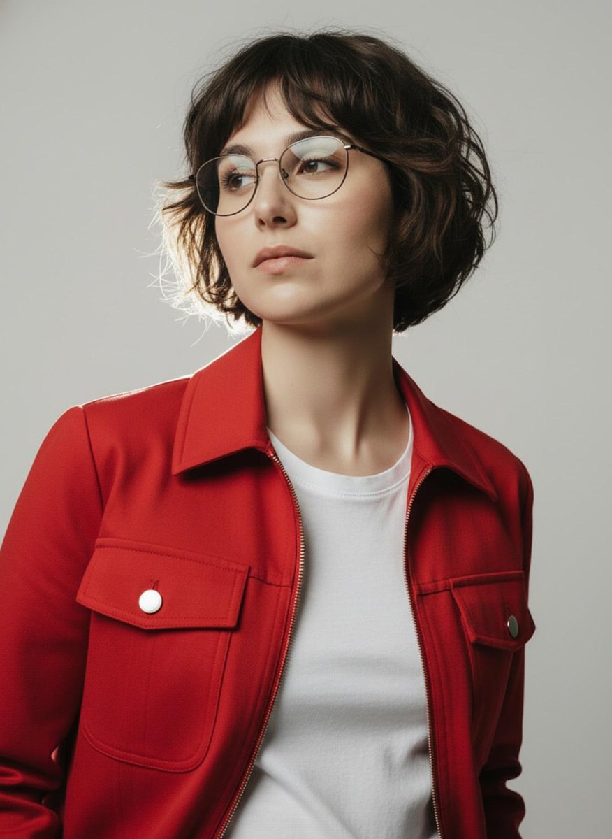 Minimalist Studio Fashion Portrait