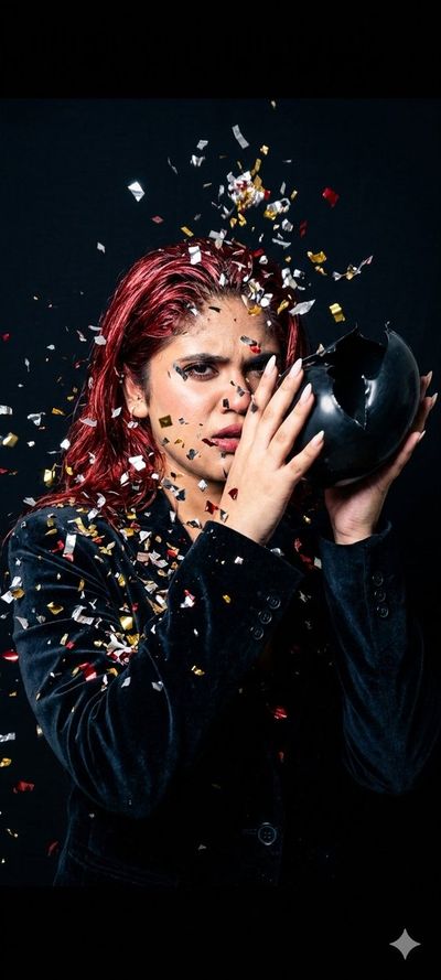 Chaos Meets Elegance in a Fashion Explosion