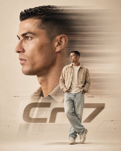 A confident side profile portrait with motion blur streaks