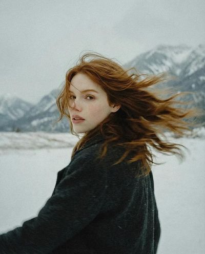 Whispers of Winter: A Cinematic Portrait