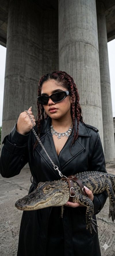 Concrete Command: The Femme Fatale and Her Alligator