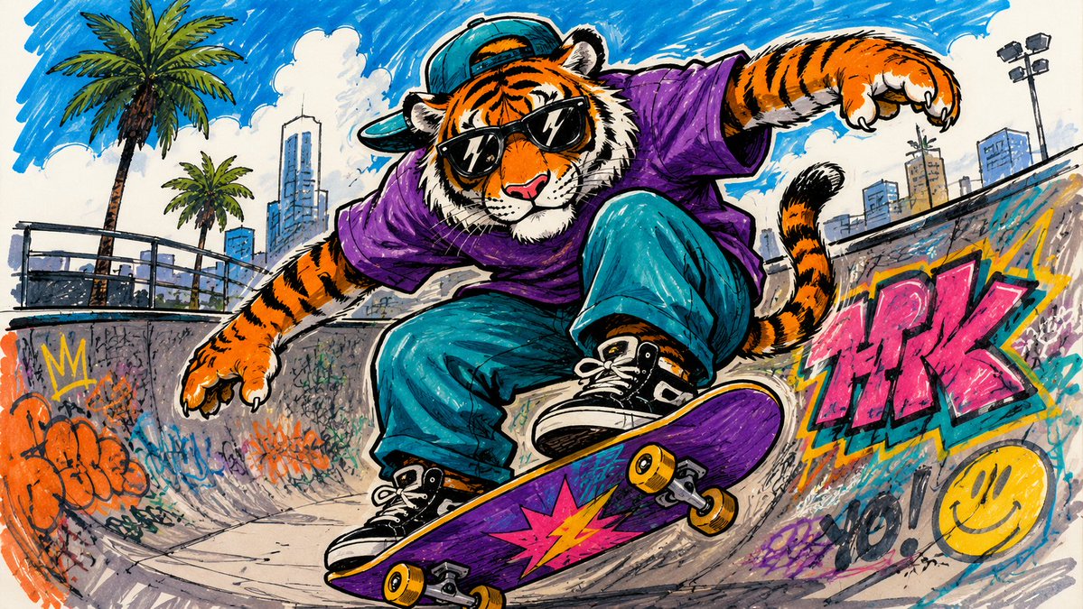 Vibrant Marker Illustration of [Subject]