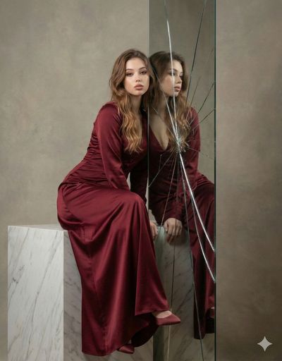 Reflections of Elegance: A Duality in Fashion