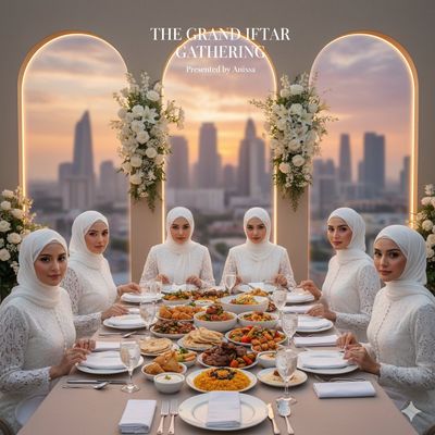 A Luxurious Ramadan Iftar at Sunset