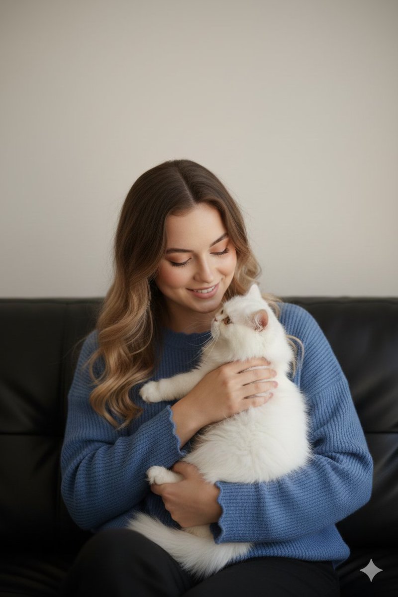 Whiskers & Warmth: A Cozy Moment