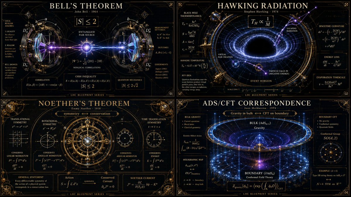 A glowing glass sculpture of Bell's theorem warps spacetime around it