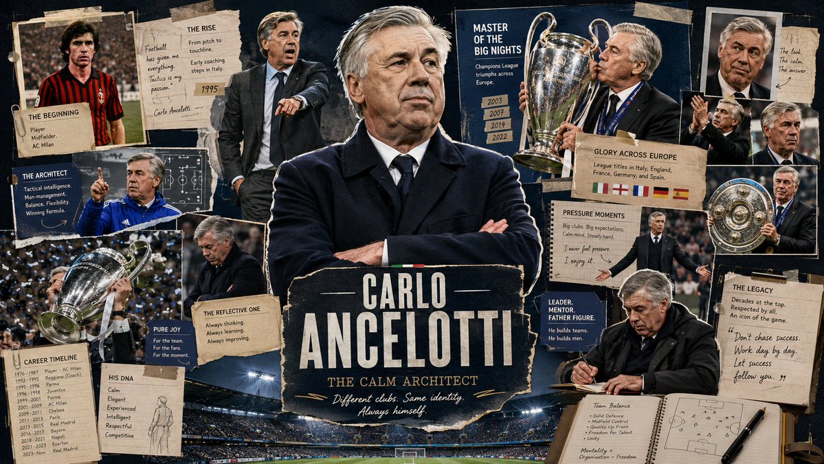 Carlo Ancelotti lifts Champions League trophy with quiet dignity