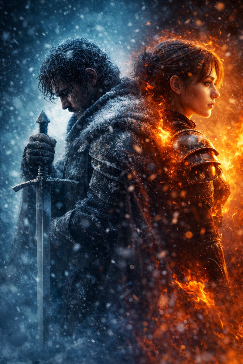 Frozen Fury: A Clash of Fire and Ice